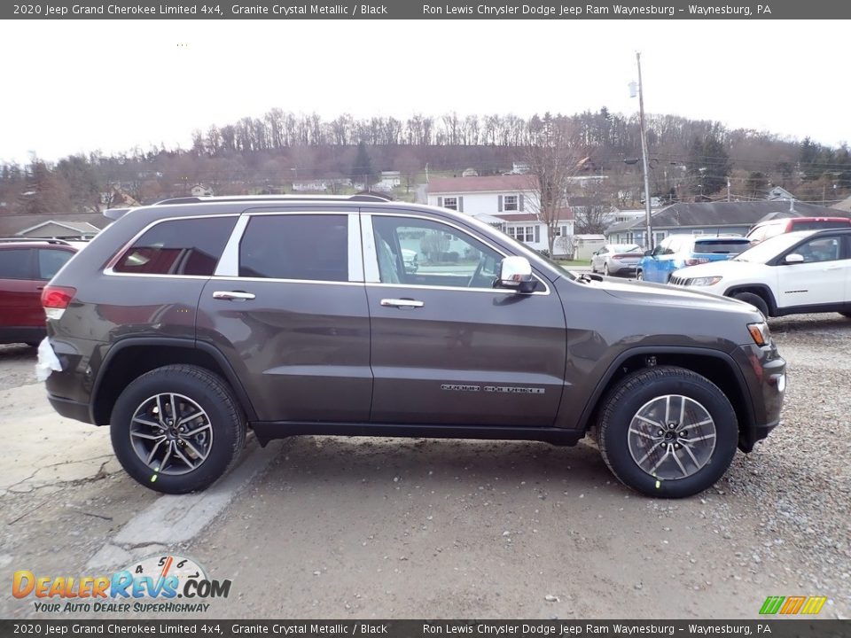 2020 Jeep Grand Cherokee Limited 4x4 Granite Crystal Metallic / Black Photo #5