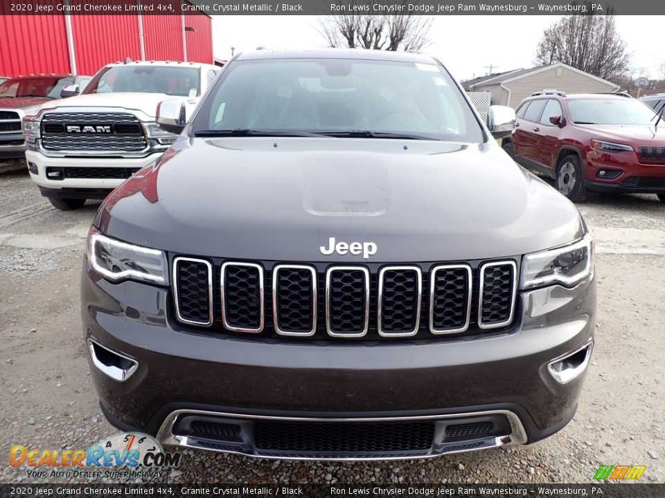 2020 Jeep Grand Cherokee Limited 4x4 Granite Crystal Metallic / Black Photo #7