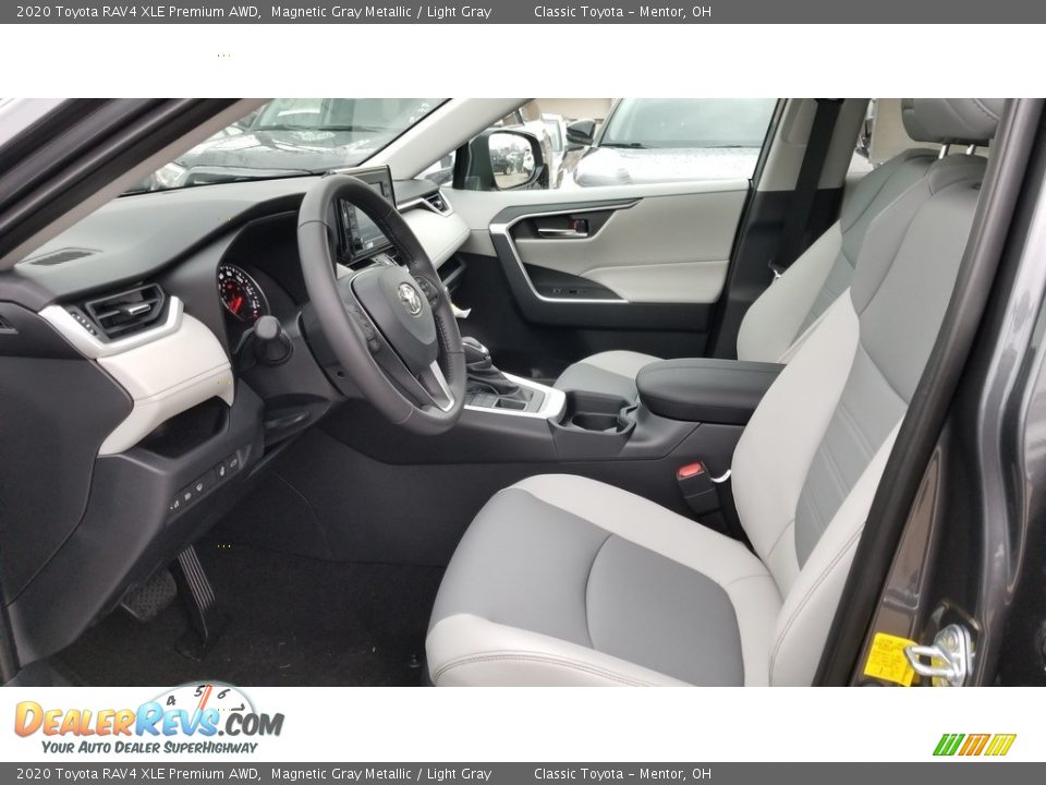 2020 Toyota RAV4 XLE Premium AWD Magnetic Gray Metallic / Light Gray Photo #2