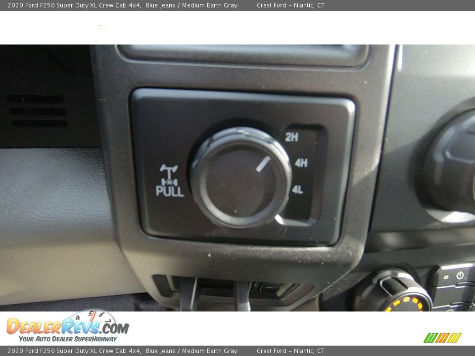 2020 Ford F250 Super Duty XL Crew Cab 4x4 Blue Jeans / Medium Earth Gray Photo #16