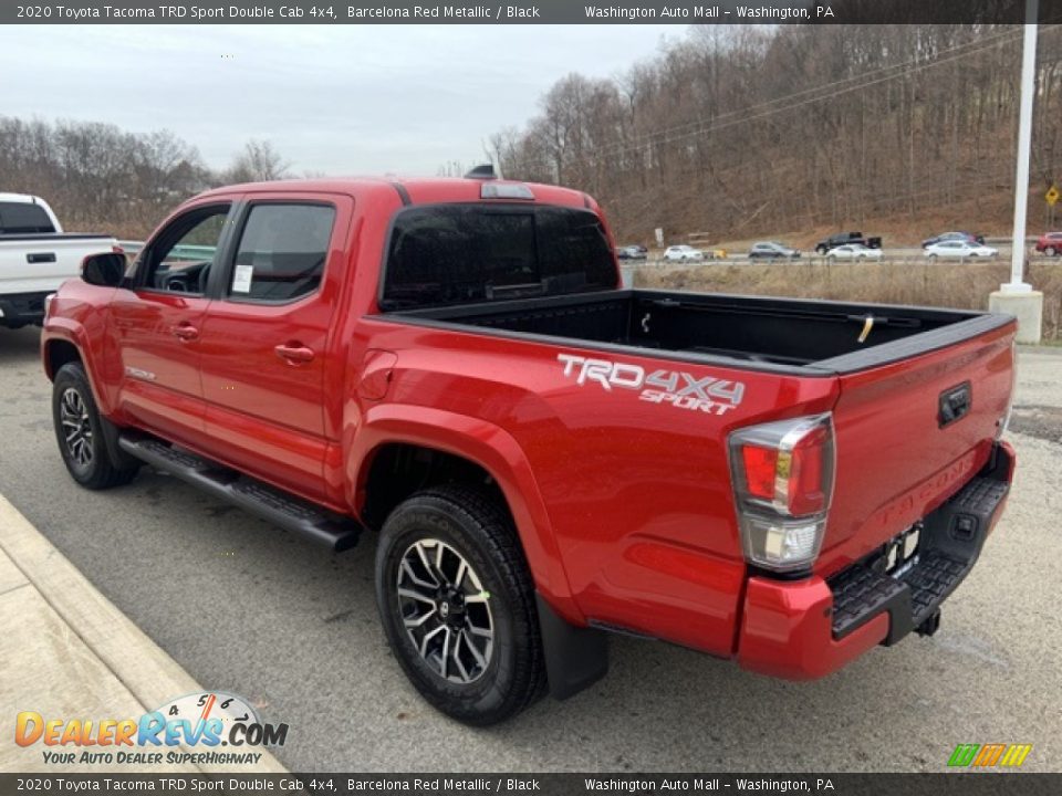 2020 Toyota Tacoma TRD Sport Double Cab 4x4 Barcelona Red Metallic / Black Photo #2