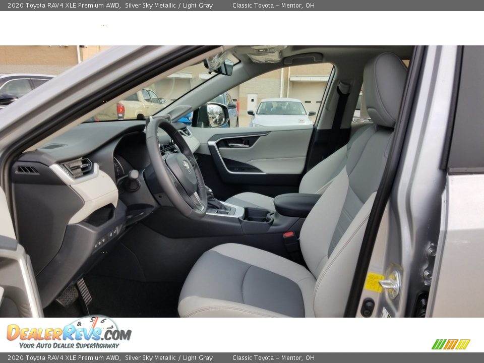 Front Seat of 2020 Toyota RAV4 XLE Premium AWD Photo #2