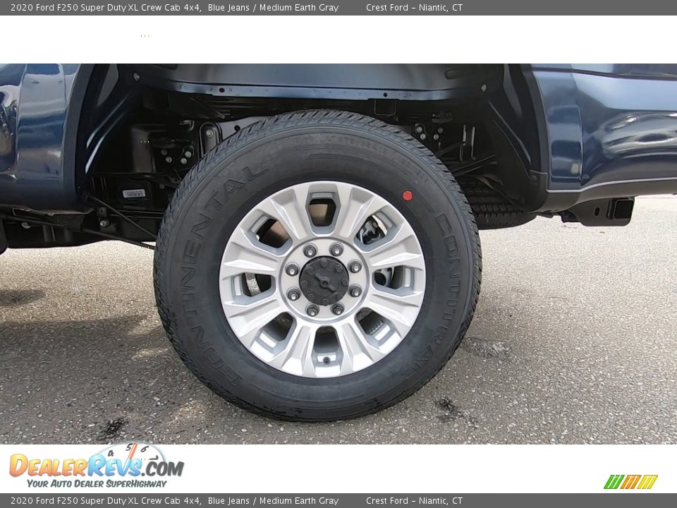 2020 Ford F250 Super Duty XL Crew Cab 4x4 Blue Jeans / Medium Earth Gray Photo #19