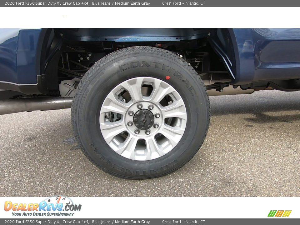 2020 Ford F250 Super Duty XL Crew Cab 4x4 Blue Jeans / Medium Earth Gray Photo #21