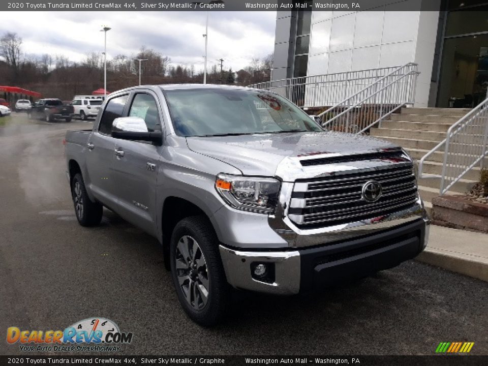 2020 Toyota Tundra Limited CrewMax 4x4 Silver Sky Metallic / Graphite Photo #1