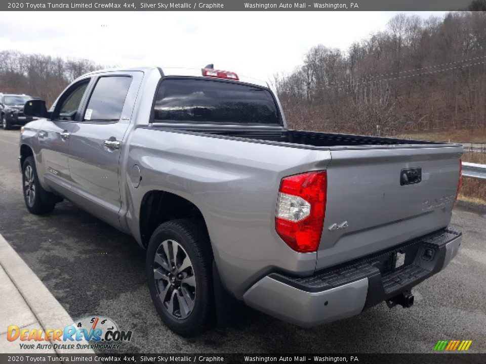2020 Toyota Tundra Limited CrewMax 4x4 Silver Sky Metallic / Graphite Photo #2