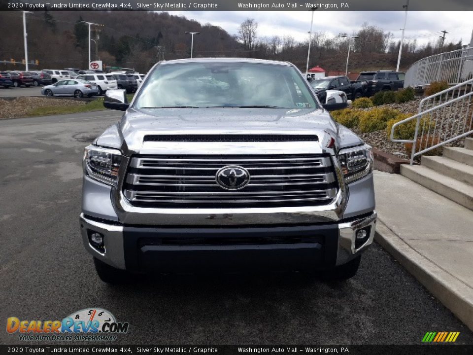 2020 Toyota Tundra Limited CrewMax 4x4 Silver Sky Metallic / Graphite Photo #3