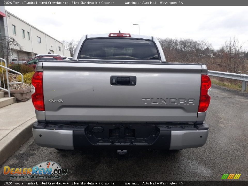2020 Toyota Tundra Limited CrewMax 4x4 Silver Sky Metallic / Graphite Photo #4