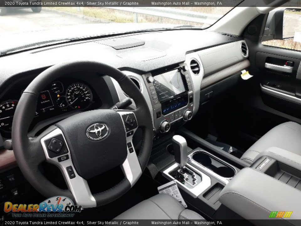 2020 Toyota Tundra Limited CrewMax 4x4 Silver Sky Metallic / Graphite Photo #5