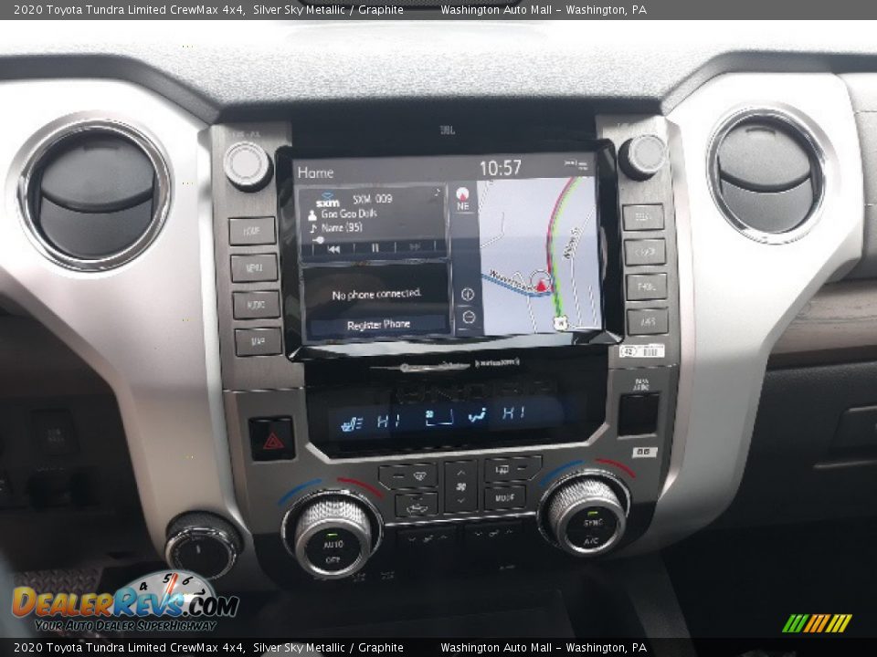 2020 Toyota Tundra Limited CrewMax 4x4 Silver Sky Metallic / Graphite Photo #7