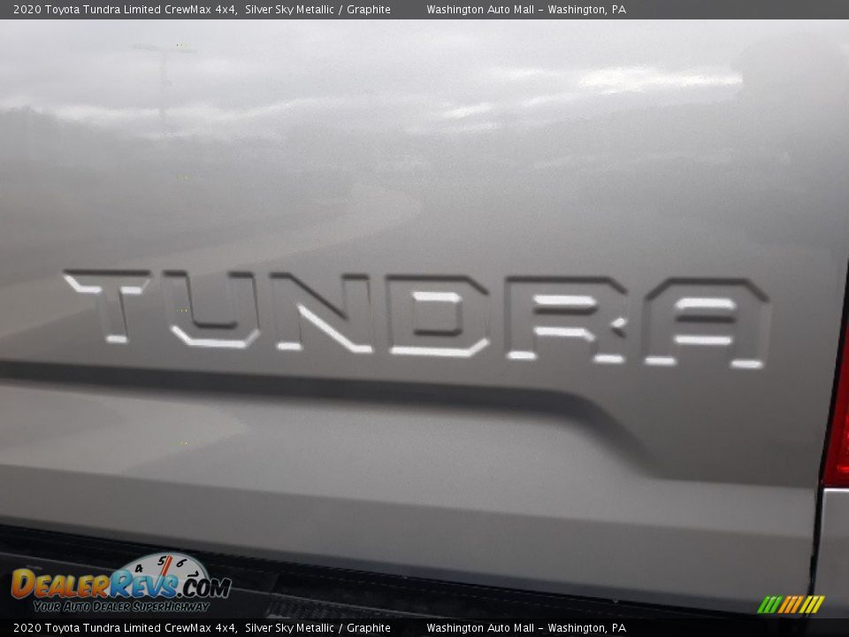 2020 Toyota Tundra Limited CrewMax 4x4 Silver Sky Metallic / Graphite Photo #9