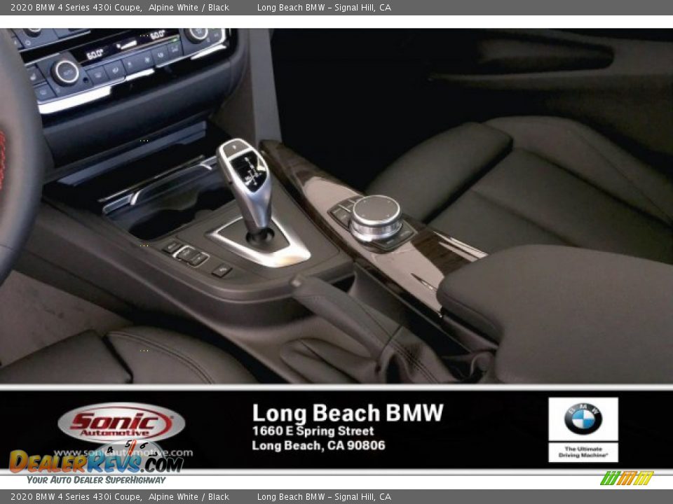2020 BMW 4 Series 430i Coupe Alpine White / Black Photo #6