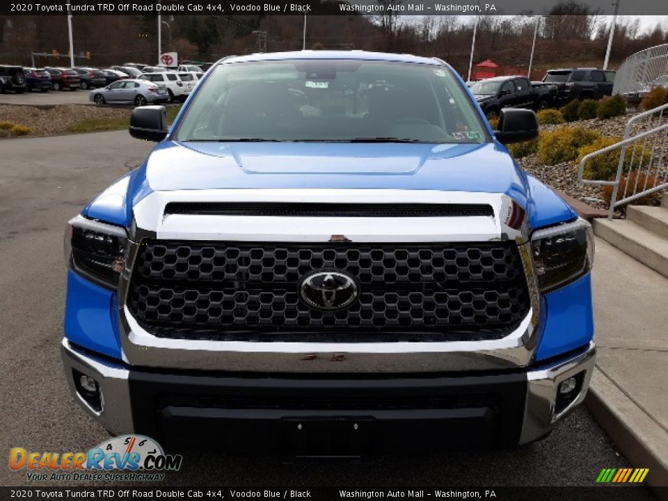 2020 Toyota Tundra TRD Off Road Double Cab 4x4 Voodoo Blue / Black Photo #6