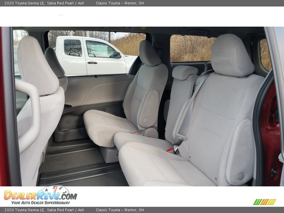 Rear Seat of 2020 Toyota Sienna LE Photo #3