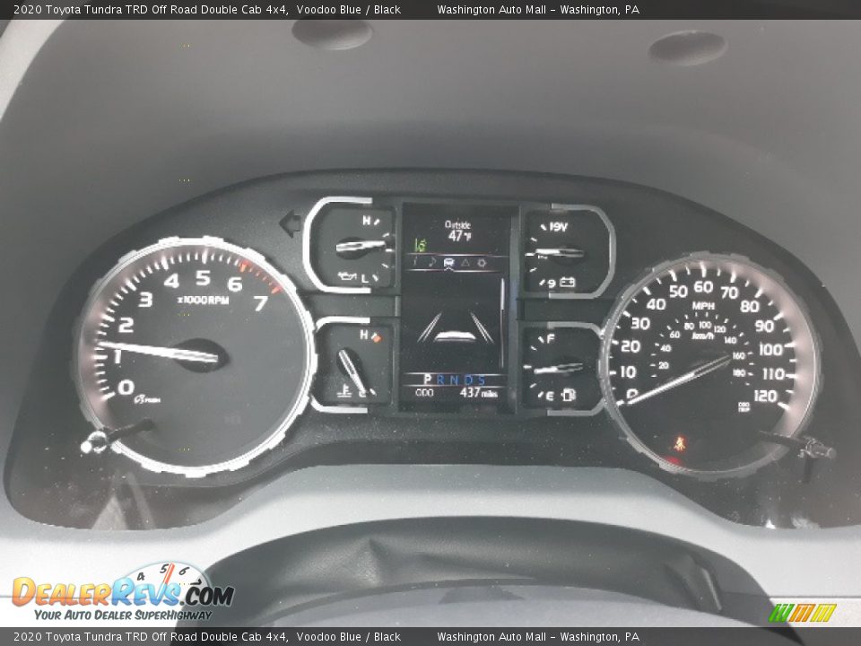 2020 Toyota Tundra TRD Off Road Double Cab 4x4 Voodoo Blue / Black Photo #11