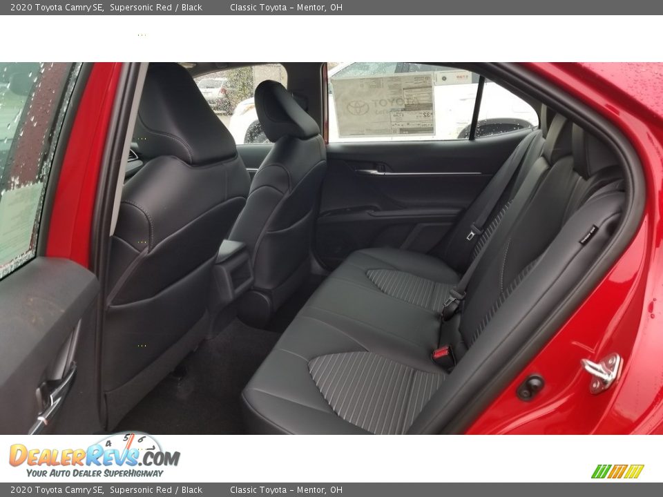 Rear Seat of 2020 Toyota Camry SE Photo #3