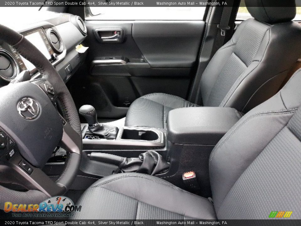 2020 Toyota Tacoma TRD Sport Double Cab 4x4 Silver Sky Metallic / Black Photo #4