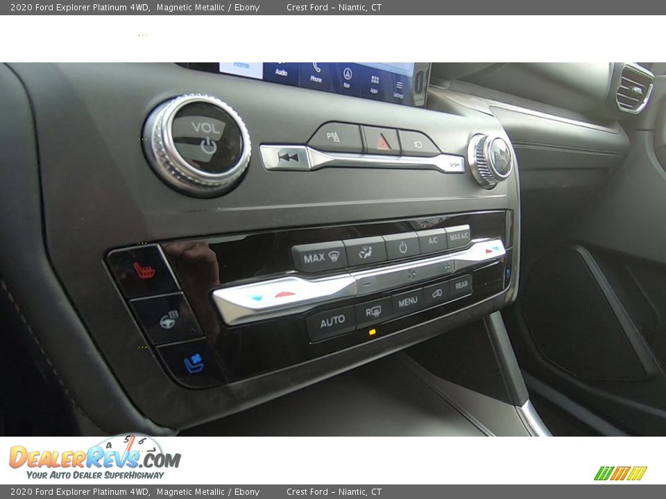 2020 Ford Explorer Platinum 4WD Magnetic Metallic / Ebony Photo #15