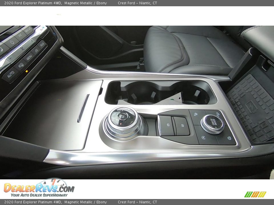 2020 Ford Explorer Platinum 4WD Magnetic Metallic / Ebony Photo #16