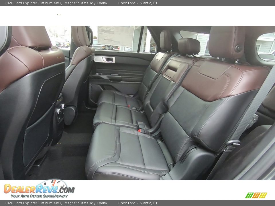 2020 Ford Explorer Platinum 4WD Magnetic Metallic / Ebony Photo #18