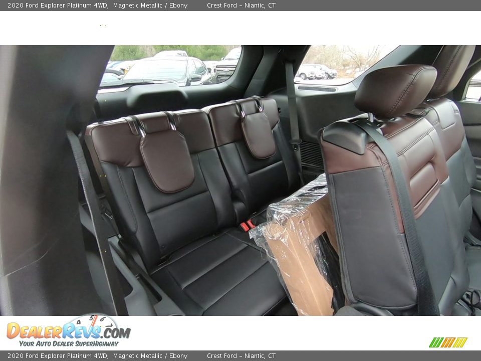 2020 Ford Explorer Platinum 4WD Magnetic Metallic / Ebony Photo #24