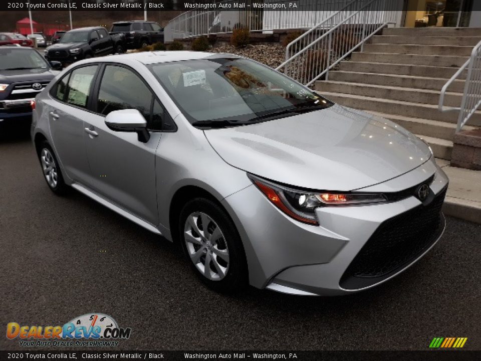 2020 Toyota Corolla LE Classic Silver Metallic / Black Photo #1