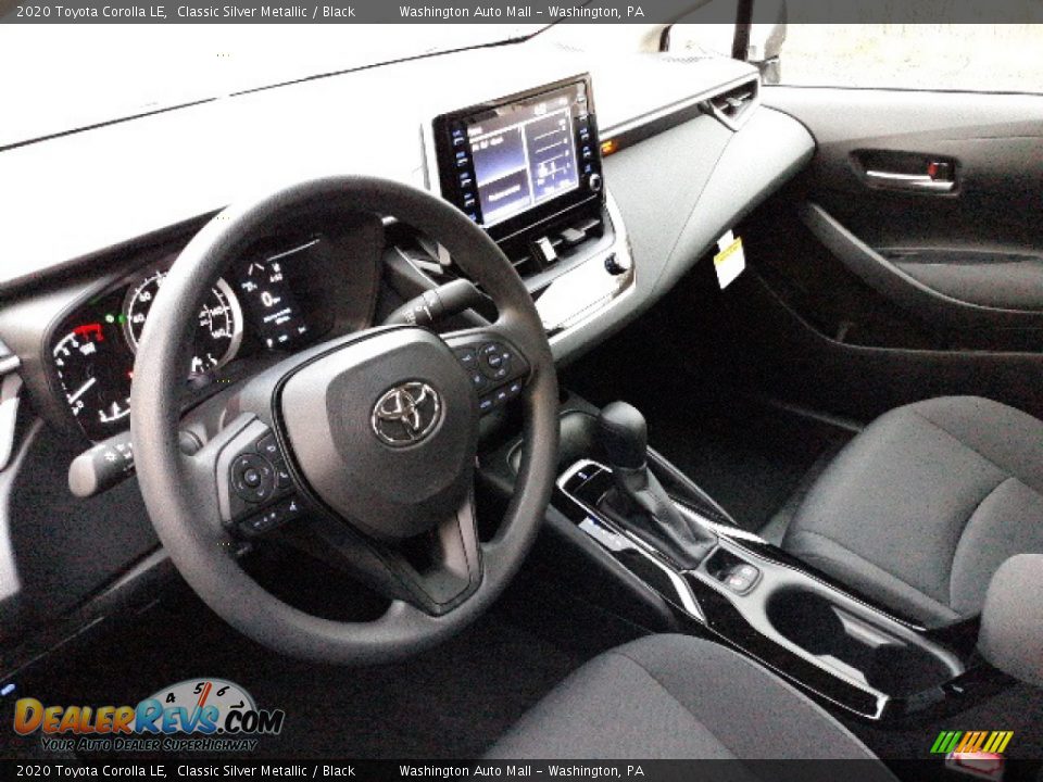 2020 Toyota Corolla LE Classic Silver Metallic / Black Photo #3