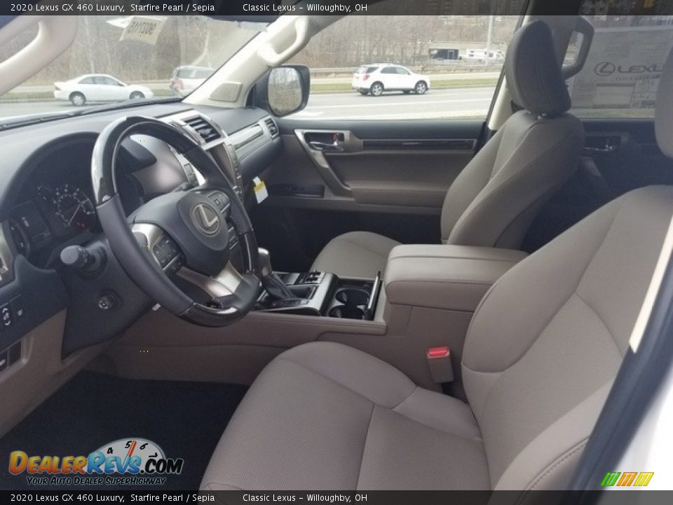 2020 Lexus GX 460 Luxury Starfire Pearl / Sepia Photo #2