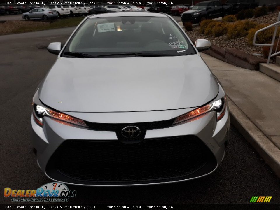 2020 Toyota Corolla LE Classic Silver Metallic / Black Photo #6