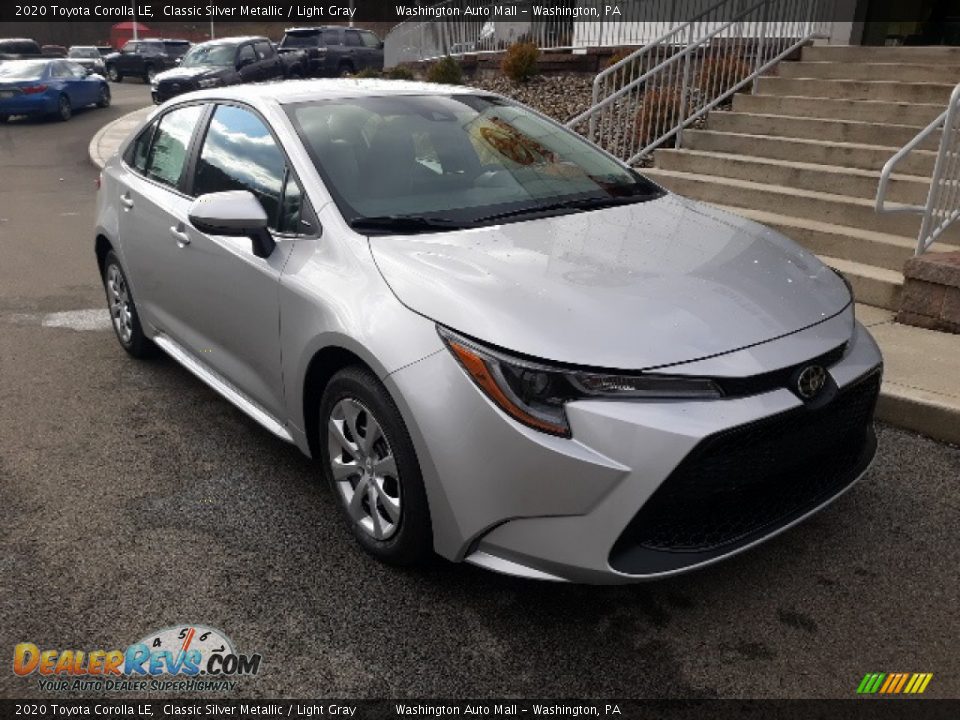 2020 Toyota Corolla LE Classic Silver Metallic / Light Gray Photo #1