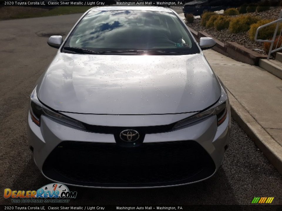 2020 Toyota Corolla LE Classic Silver Metallic / Light Gray Photo #6