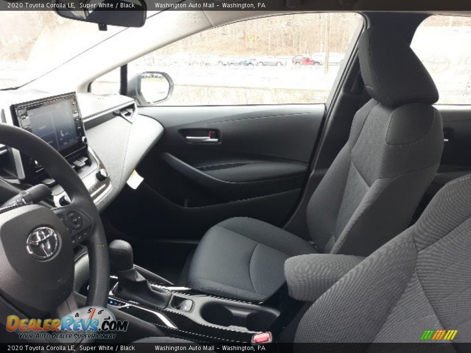 2020 Toyota Corolla LE Super White / Black Photo #4