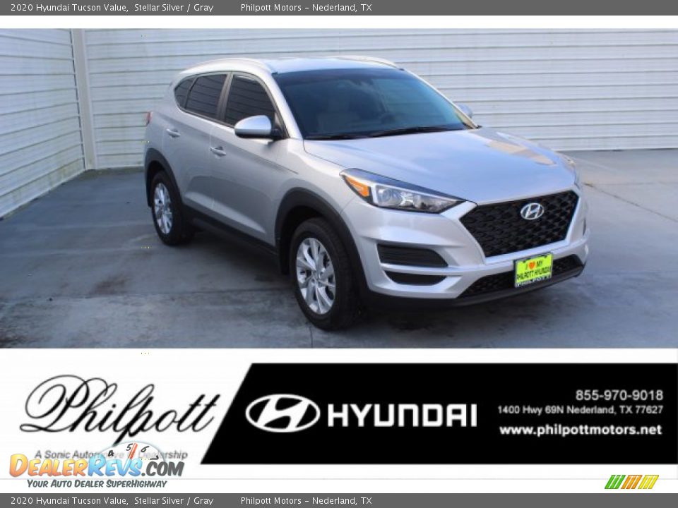 2020 Hyundai Tucson Value Stellar Silver / Gray Photo #1