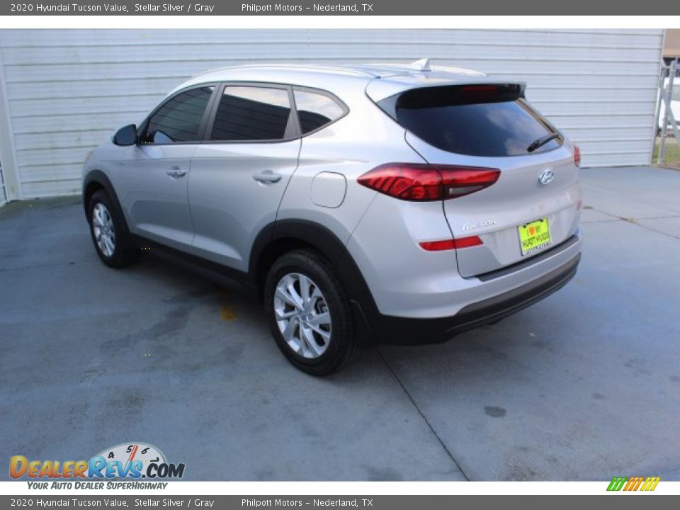 2020 Hyundai Tucson Value Stellar Silver / Gray Photo #7