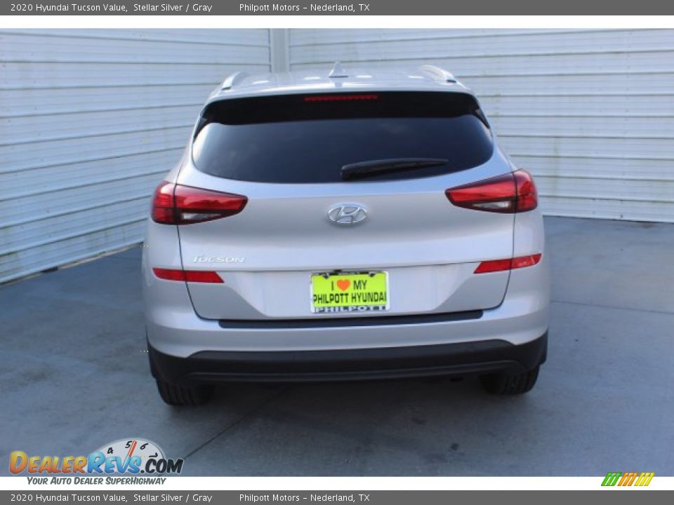 2020 Hyundai Tucson Value Stellar Silver / Gray Photo #8