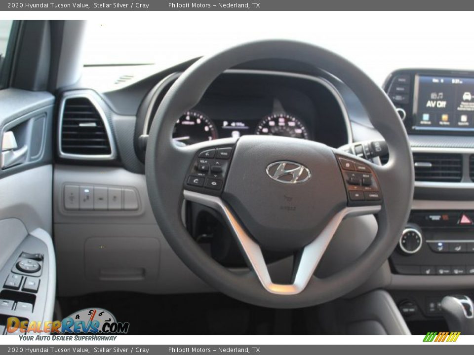 2020 Hyundai Tucson Value Stellar Silver / Gray Photo #24