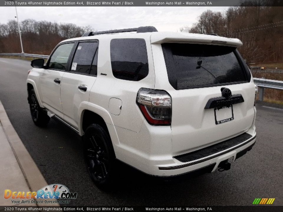 2020 Toyota 4Runner Nightshade Edition 4x4 Blizzard White Pearl / Black Photo #2