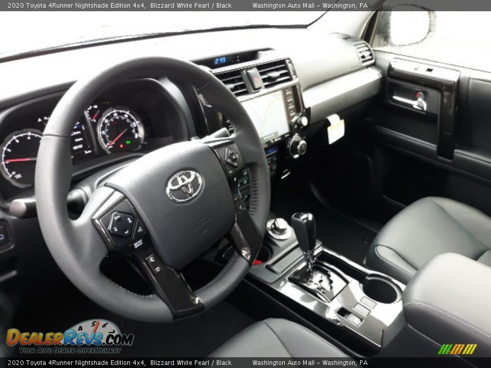 2020 Toyota 4Runner Nightshade Edition 4x4 Blizzard White Pearl / Black Photo #3