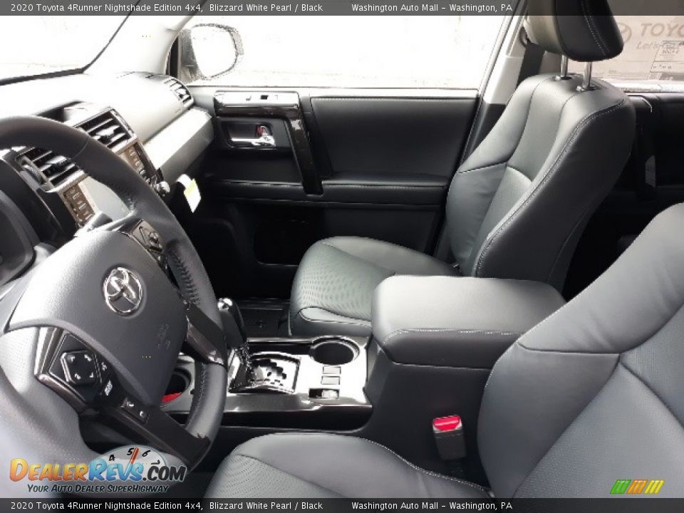 2020 Toyota 4Runner Nightshade Edition 4x4 Blizzard White Pearl / Black Photo #4