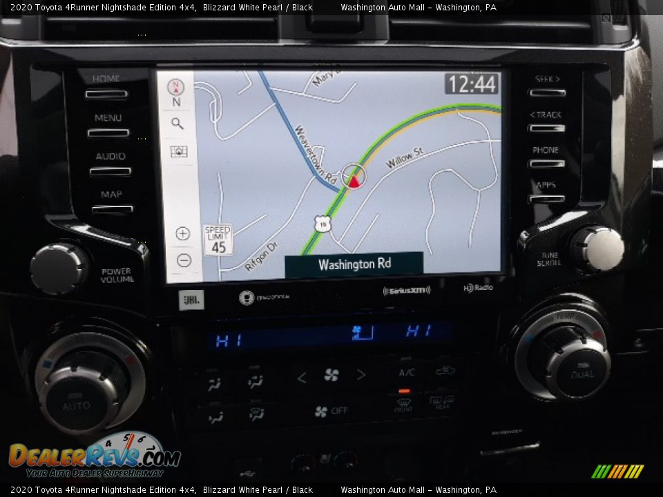 2020 Toyota 4Runner Nightshade Edition 4x4 Blizzard White Pearl / Black Photo #5