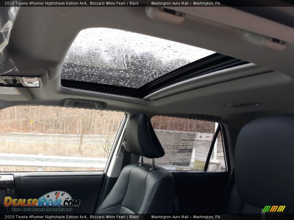 2020 Toyota 4Runner Nightshade Edition 4x4 Blizzard White Pearl / Black Photo #6