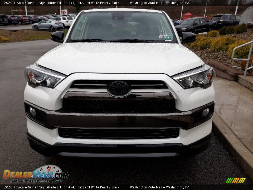 2020 Toyota 4Runner Nightshade Edition 4x4 Blizzard White Pearl / Black Photo #7