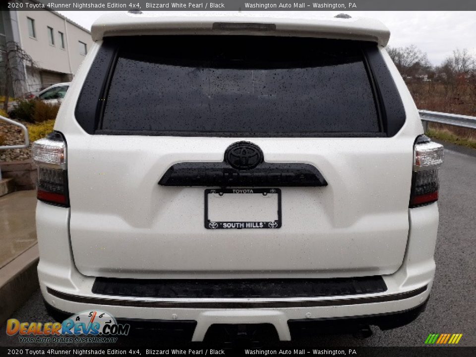 2020 Toyota 4Runner Nightshade Edition 4x4 Blizzard White Pearl / Black Photo #8