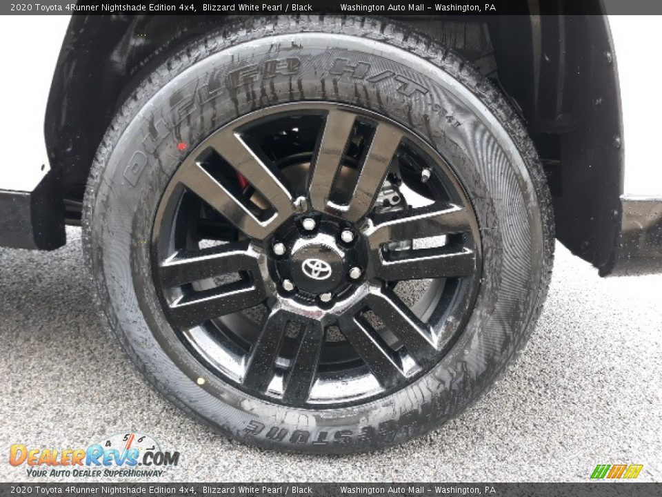 2020 Toyota 4Runner Nightshade Edition 4x4 Blizzard White Pearl / Black Photo #10