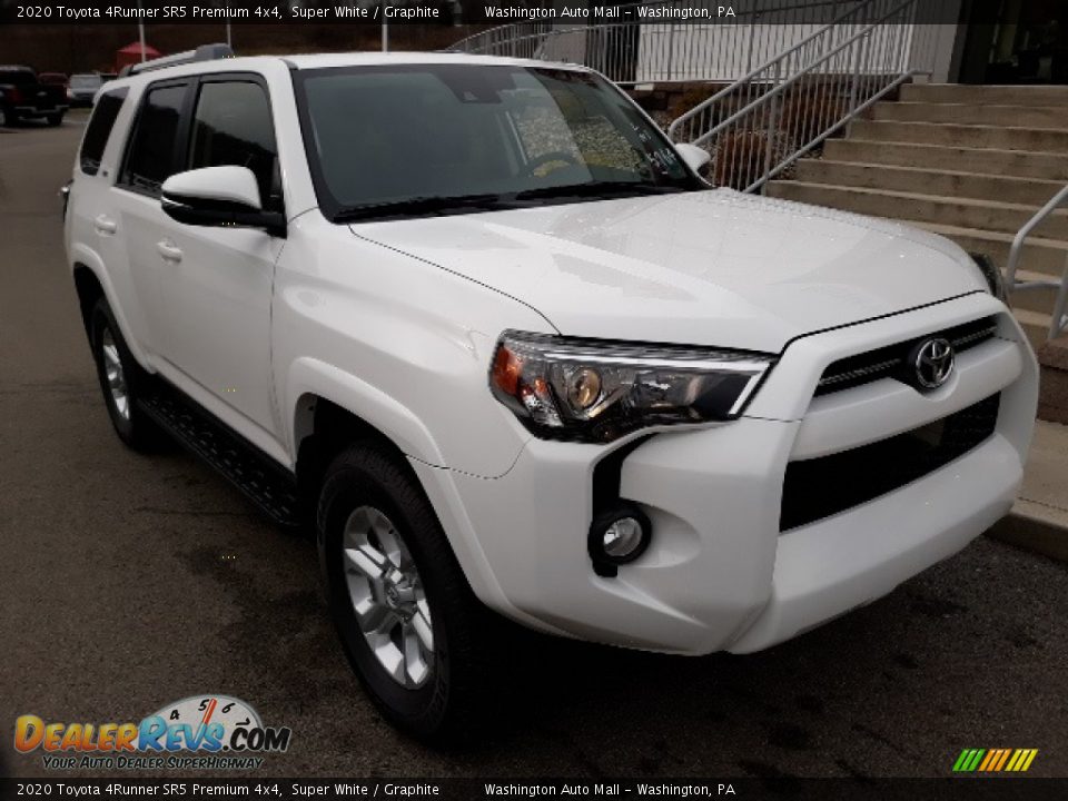 2020 Toyota 4Runner SR5 Premium 4x4 Super White / Graphite Photo #1