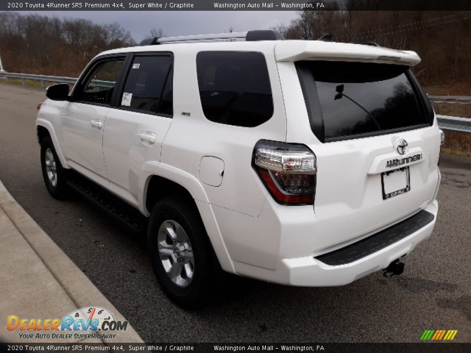 2020 Toyota 4Runner SR5 Premium 4x4 Super White / Graphite Photo #2