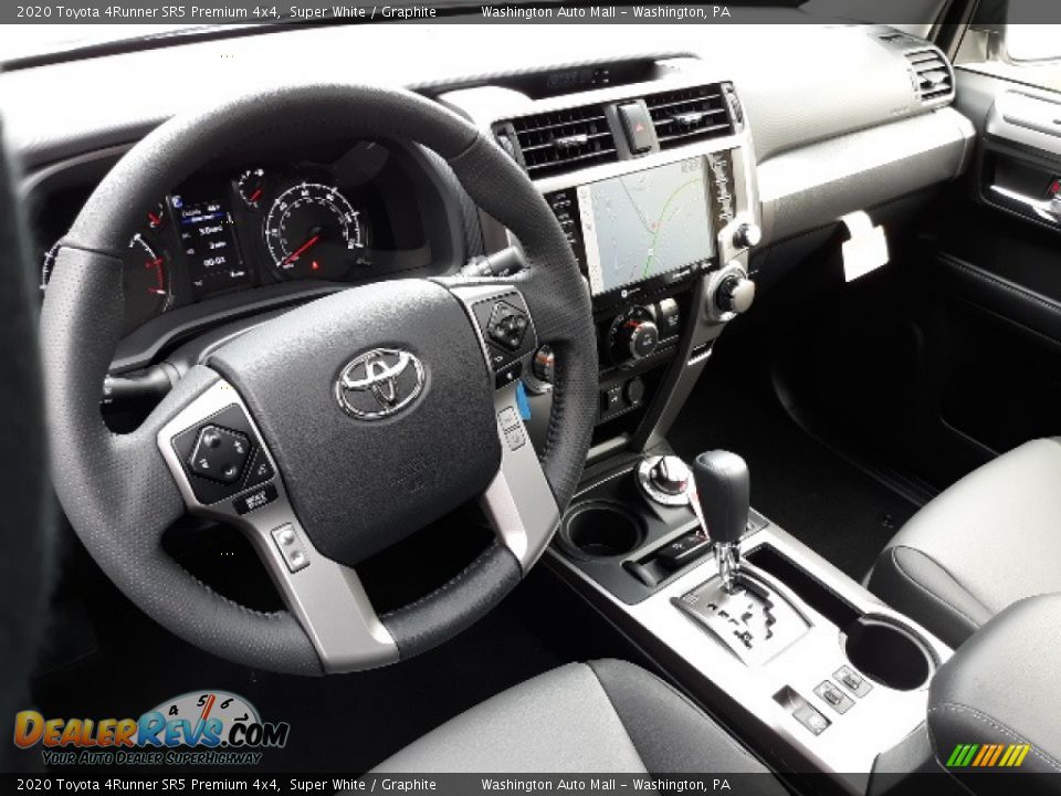 2020 Toyota 4Runner SR5 Premium 4x4 Super White / Graphite Photo #3