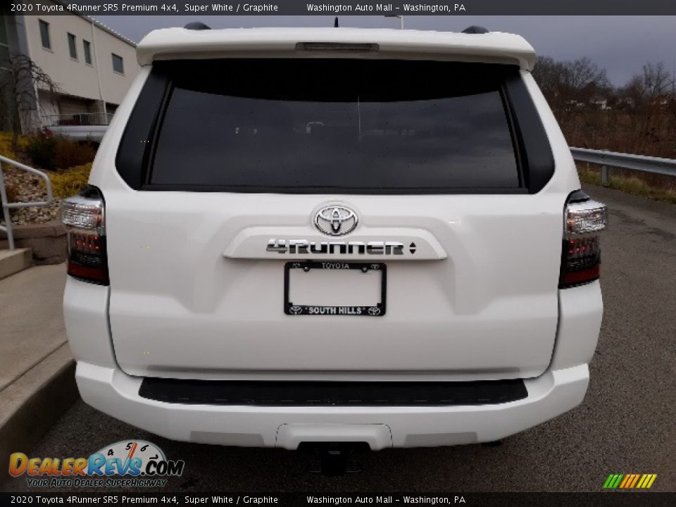2020 Toyota 4Runner SR5 Premium 4x4 Super White / Graphite Photo #8