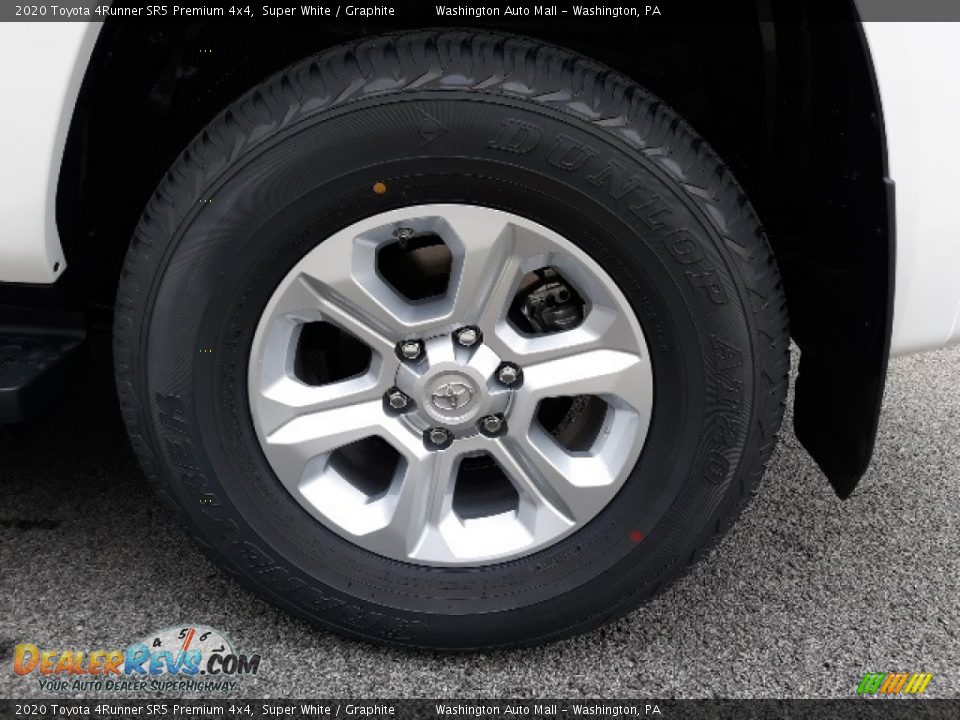 2020 Toyota 4Runner SR5 Premium 4x4 Super White / Graphite Photo #10