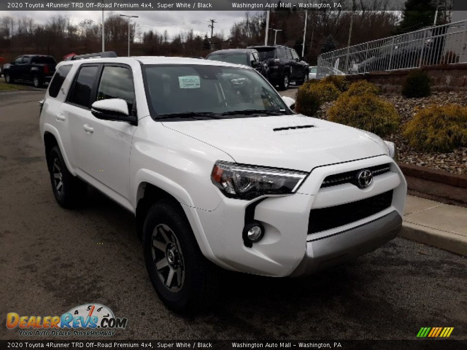 2020 Toyota 4Runner TRD Off-Road Premium 4x4 Super White / Black Photo #1